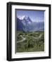The Eiger, 3970M, Bernese Oberland, Alps, Switzerland-Andrew Sanders-Framed Photographic Print
