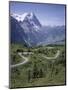The Eiger, 3970M, Bernese Oberland, Alps, Switzerland-Andrew Sanders-Mounted Photographic Print