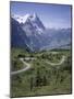 The Eiger, 3970M, Bernese Oberland, Alps, Switzerland-Andrew Sanders-Mounted Photographic Print