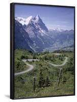 The Eiger, 3970M, Bernese Oberland, Alps, Switzerland-Andrew Sanders-Framed Photographic Print