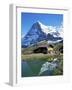 The Eiger, Kleine Scheidegg, Bernese Oberland, Swiss Alps, Switzerland-Hans Peter Merten-Framed Photographic Print