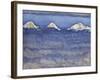 The Eiger, Monch and Jungfrau Peaks Above the Foggy Sea-Ferdinand Hodler-Framed Photographic Print