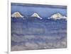 The Eiger, Monch and Jungfrau Peaks Above the Foggy Sea-Ferdinand Hodler-Framed Photographic Print