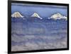 The Eiger, Monch and Jungfrau Peaks Above the Foggy Sea-Ferdinand Hodler-Framed Photographic Print