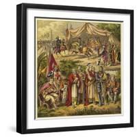 The Eight First Plantagenet Kings-null-Framed Giclee Print