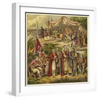 The Eight First Plantagenet Kings-null-Framed Giclee Print