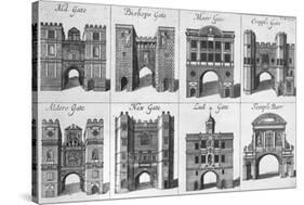 The Eight Gates of the City of London-null-Stretched Canvas