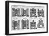 The Eight Gates of the City of London-null-Framed Giclee Print