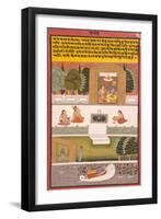 The Eighth Month: Asadha, 1730-null-Framed Giclee Print