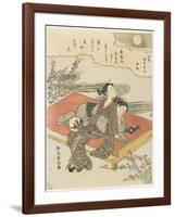 The Eighth Month, C. 1768-Suzuki Harunobu-Framed Giclee Print