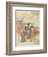 The Eighth Month, C. 1768-Suzuki Harunobu-Framed Giclee Print