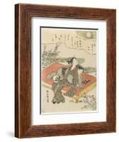 The Eighth Month, C. 1768-Suzuki Harunobu-Framed Giclee Print