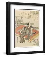 The Eighth Month, C. 1768-Suzuki Harunobu-Framed Giclee Print