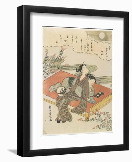 The Eighth Month, C. 1768-Suzuki Harunobu-Framed Giclee Print