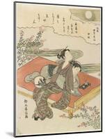 The Eighth Month, C. 1768-Suzuki Harunobu-Mounted Giclee Print