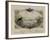 The Eighth Wonder of the World, Atlantic cable, 1866-null-Framed Giclee Print