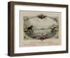 The Eighth Wonder of the World, Atlantic cable, 1866-null-Framed Giclee Print