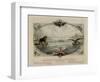 The Eighth Wonder of the World, Atlantic cable, 1866-null-Framed Giclee Print