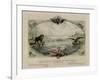 The Eighth Wonder of the World, Atlantic cable, 1866-null-Framed Giclee Print