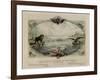 The Eighth Wonder of the World, Atlantic cable, 1866-null-Framed Giclee Print