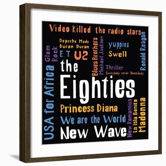 The Eighties-Freyman-Framed Art Print