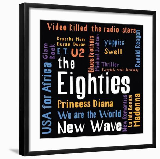 The Eighties-Freyman-Framed Art Print