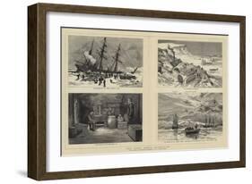 The Eira Arctic Expedition-William Lionel Wyllie-Framed Giclee Print