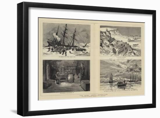 The Eira Arctic Expedition-William Lionel Wyllie-Framed Giclee Print