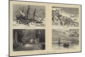 The Eira Arctic Expedition-William Lionel Wyllie-Mounted Giclee Print