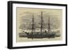 The Eira Arctic Relief Expedition under Captain Sir Allen Young, the Exploring Steam Vessel Hope-William Lionel Wyllie-Framed Giclee Print