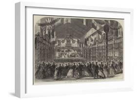 The Eisteddfod, or Welsh National Festival, at Chester-null-Framed Giclee Print