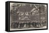 The Eisteddfod, or Welsh National Festival, at Chester-null-Framed Stretched Canvas