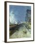 The El, New York, 1894-Childe Hassam-Framed Giclee Print