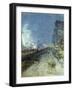 The El, New York, 1894-Childe Hassam-Framed Giclee Print