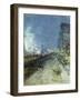 The El, New York, 1894-Childe Hassam-Framed Premium Giclee Print