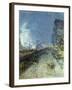 The El, New York-Childe Hassam-Framed Giclee Print