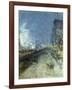 The El, New York-Childe Hassam-Framed Giclee Print