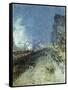 The El, New York-Childe Hassam-Framed Stretched Canvas