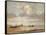 The Elbe at Blankenesee-Adolf Vollmer-Framed Stretched Canvas