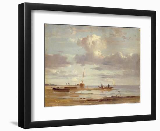 The Elbe at Blankenesee-Adolf Vollmer-Framed Giclee Print