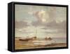 The Elbe at Blankenesee-Adolf Vollmer-Framed Stretched Canvas