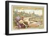 The Elbe, Dresden-null-Framed Giclee Print