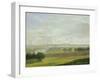 The Elbe Valley Near Dresden-Johan Christian Dahl-Framed Giclee Print