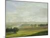 The Elbe Valley Near Dresden-Johan Christian Dahl-Mounted Giclee Print