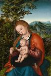 Madonna and Child in a Landscape, c.1518-Lucas, The Elder Cranach-Stretched Canvas