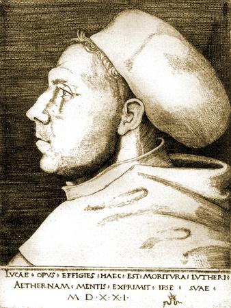 Martin Luther as a monk