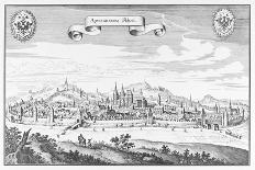 View of the Town of Schmalkalden, 1650-Matthaus, The Elder Merian-Giclee Print