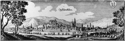 Aachen, C.1647-Matthaus, The Elder Merian-Framed Giclee Print