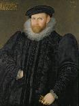 Sir Edward Grimston (1529-1610) as a Young Man-Robert, the Elder Peake-Mounted Giclee Print