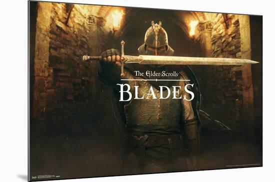 The Elder Scrolls: Blades - Key Art-Trends International-Mounted Poster